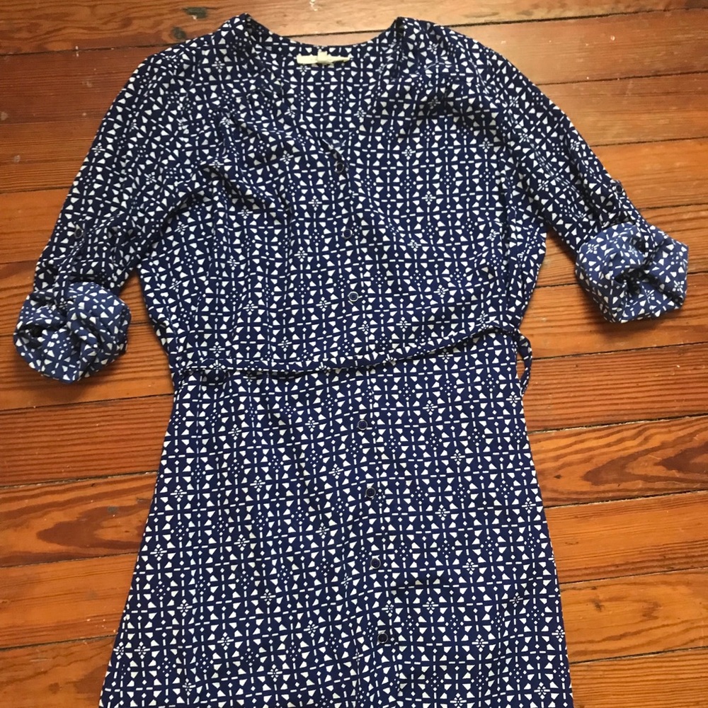 Stitch Fix 41 Hawthorn tie-waist shirt dress